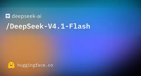 Image officielle : DeepSeek, DeepSeek V4.1-Flash : de longs dossiers, moins de mémoire